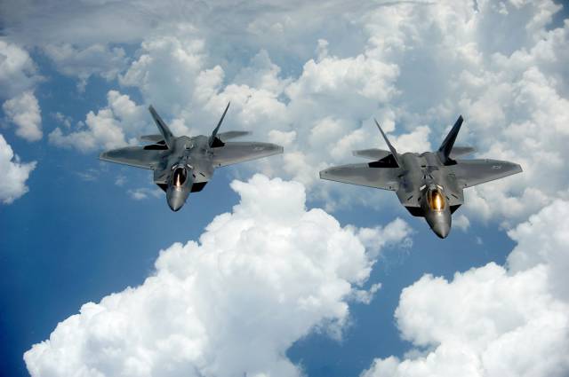 The F-22 is the Air Force's most recently deployed new fighter aircraft. The only combat ready fifth-generation fighter, the F-22 combines stealth, maneuverability, the ability to supercruise, and advanced avionics to be able to seize aerial dominance and carry out strikes against ground targets.