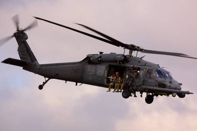 The HH-60G is used to personnel-recovery operations from hostile territory. The helicopter is also used in search and rescue operations, disaster response, and humanitarian assistance in civil situations.