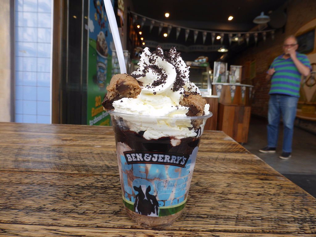 #24 BEN & JERRY'S - 
US sales: $78 million;

Number of US locations: 235;

Financial performance rank: 89;

Customer satisfaction rank: 4;

Value rank: 1