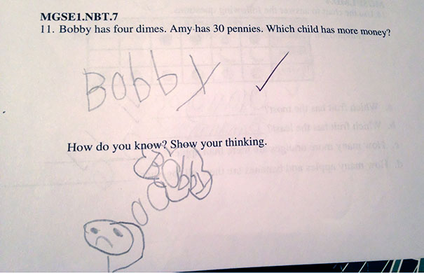 Kids Being Smartasses On Homework Assignments