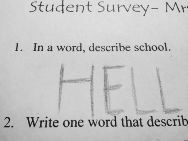 Kids Being Smartasses On Homework Assignments