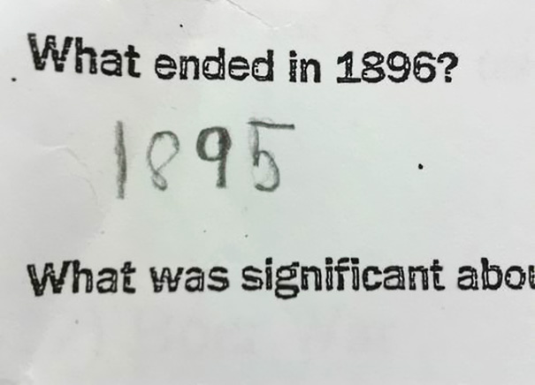 Kids Being Smartasses On Homework Assignments