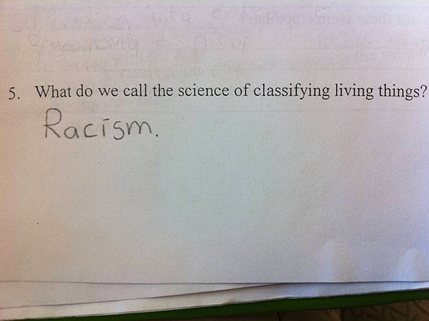 Kids Being Smartasses On Homework Assignments