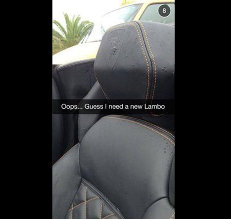 spoiled rich kid snaps - Oops... Guess I need a new Lambo