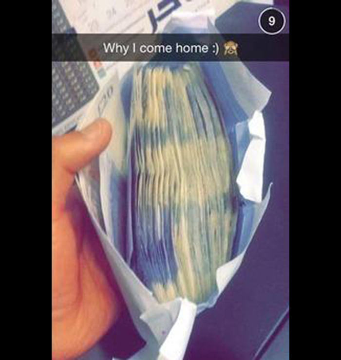 douchiest rich kid snapchats - Why I come home ya