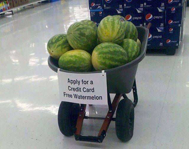 you know you ghetto - Apply for a Credit Card Free Watermelon credit card