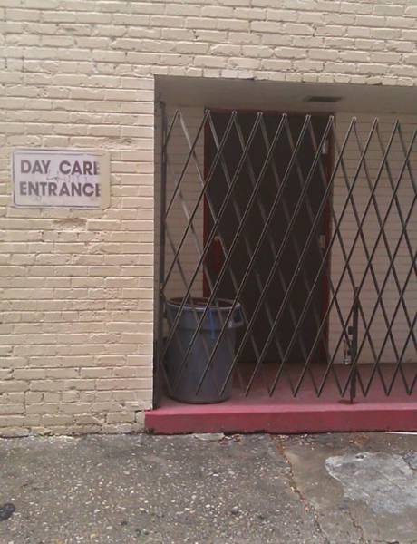 wall - Day Care Entrance