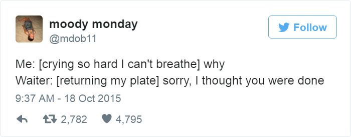 30 Hilarious Tweets From People Obsessed With Food