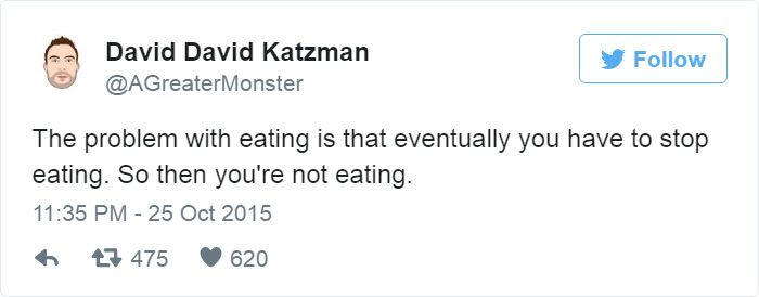 30 Hilarious Tweets From People Obsessed With Food