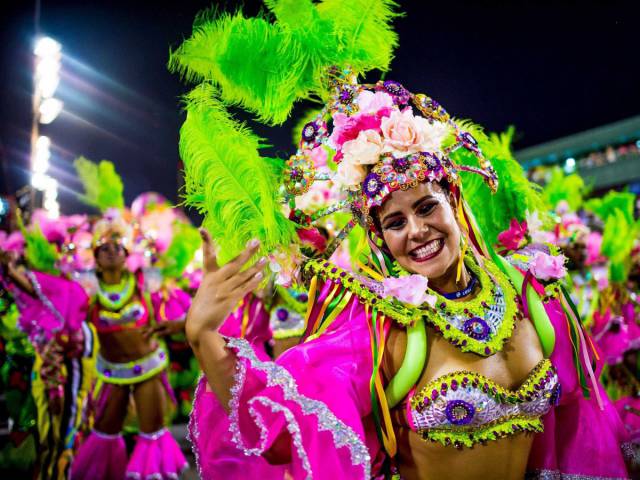 Rio de Janeiro, Brazil, hosts the biggest carnival in the world. The celebration is known for its stunning costumes, talented dancers, and massive parades and street parties.