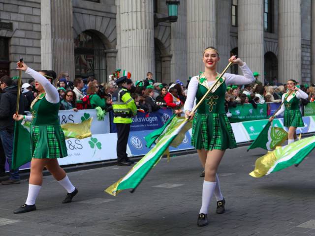 St. Patrick's Day in Dublin, Ireland, is an epic celebration with a giant parade, lots of Guinness, and Irish folk music.