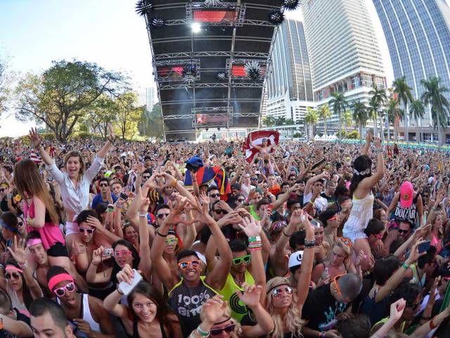 Tickets tend to sell out in seconds for the Ultra Music Festival in Miami, Florida, where over 330,000 partiers gather to enjoy electronic music in the summer heat.