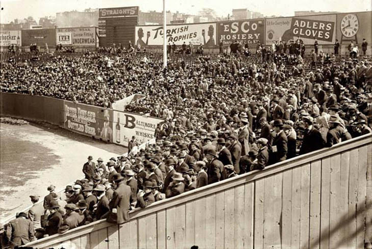 1912 – The first World Series Game in New York.