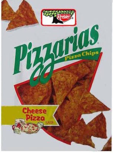 A perfect and delicious combination of pizza and chips: