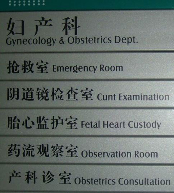 funny chinese translations