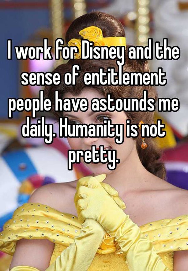 Disney Employee Confessions Gallery Ebaums World 4073