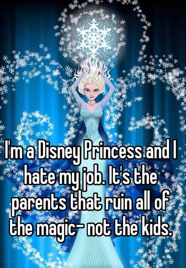 Disney Employee Confessions