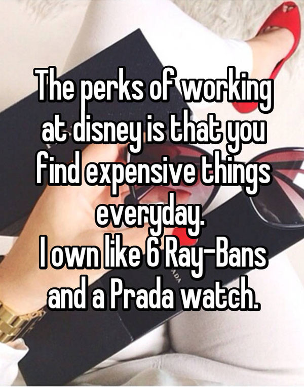 Disney Employee Confessions