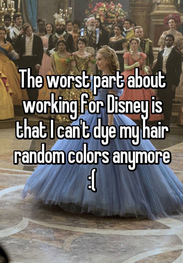 Disney Employee Confessions