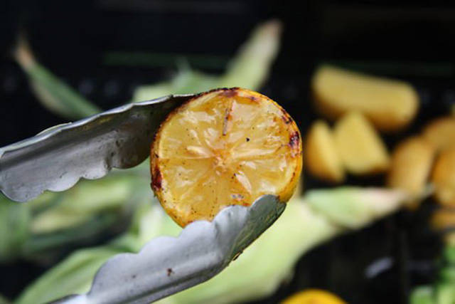 Know how to utilize citrus fruits: Grill citrus fruits for a few minutes to up the favor factor. Also, they’re great for squeezing over the fish.
