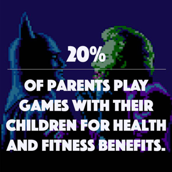 delta dental - 20% Of Parents Play Games With Their Children For Health And Fitness Benefits.