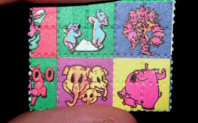 LSD: $3,000 per gram
The most common form of LSD is a small square of paper that melts on the tongue. At around $5 for a hit of acid, that adds up. A gram of LSD in crystal form can cost around $3,000.