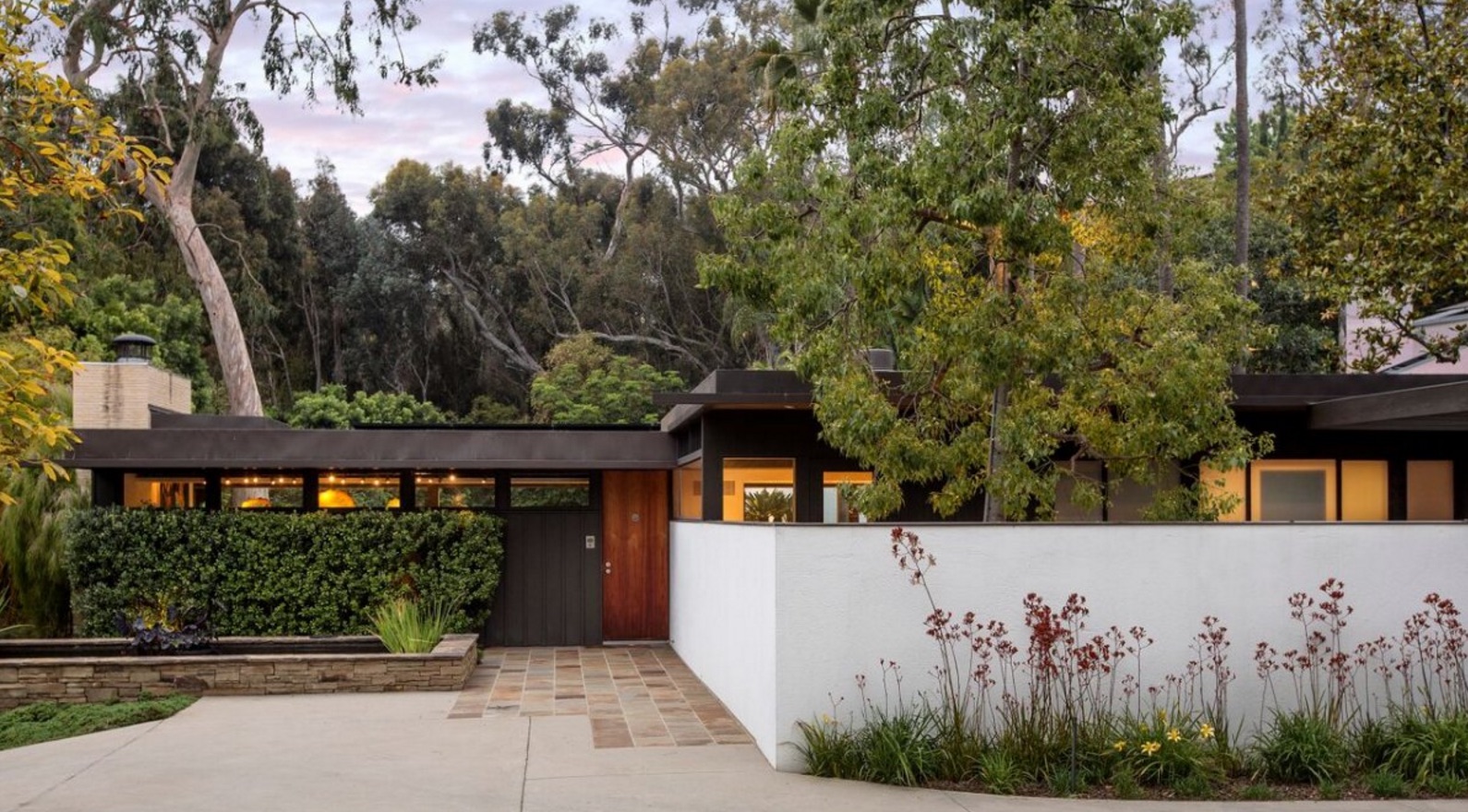 Neutra's 2,000-square-foot 1948 home was one of 34 designed as part of the Case Study House Program. Today, only 21 of the original homes remain standing.