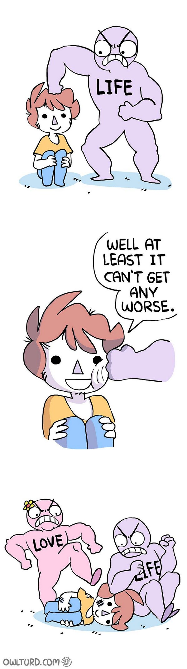 life owlturd - Well At Least It Can'T Get 7 Any Worse. Love Owlturd.Com