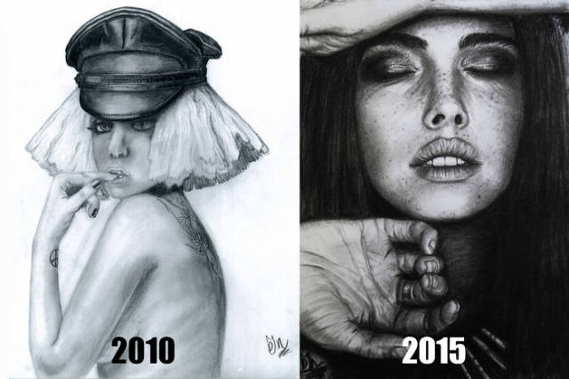 Artists' Progression Over The Years