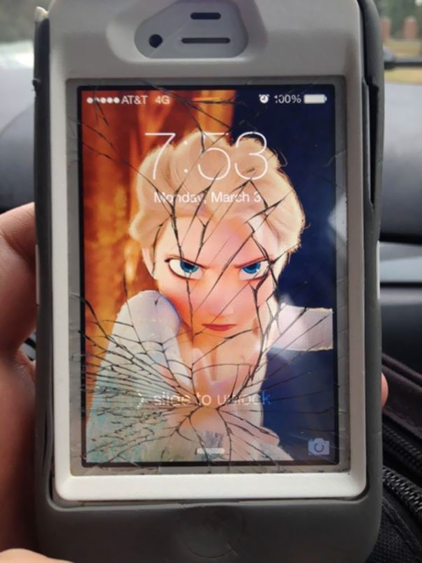 Making The Best Out Of A Cracked Phone Screen