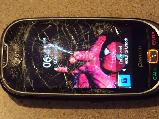 Making The Best Out Of A Cracked Phone Screen