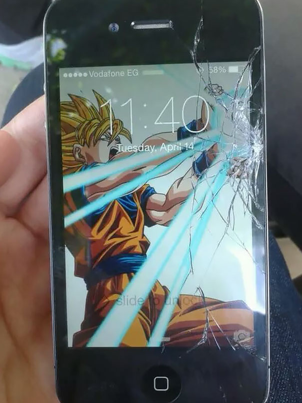 Making The Best Out Of A Cracked Phone Screen