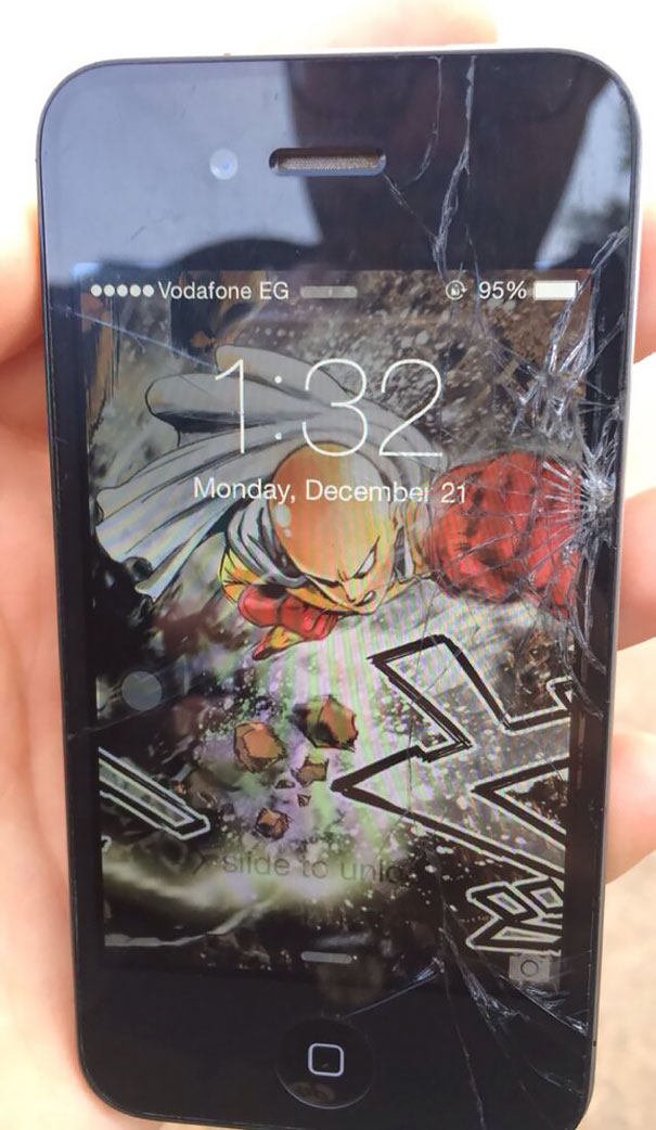 Making The Best Out Of A Cracked Phone Screen