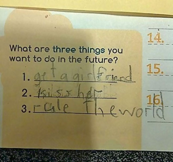 Little Kids' Hilarious Life Ambitions