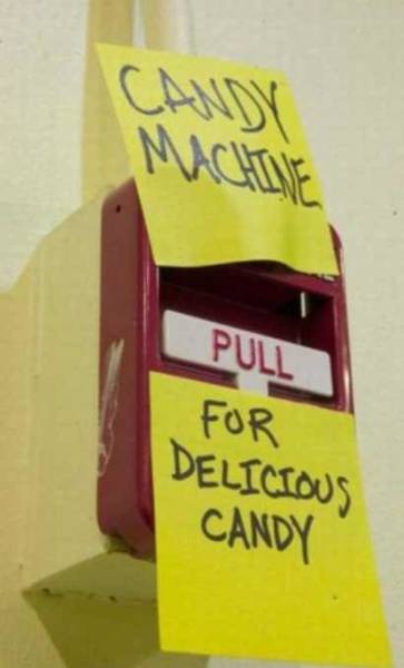 seems legit - Pull For Delicious Candy