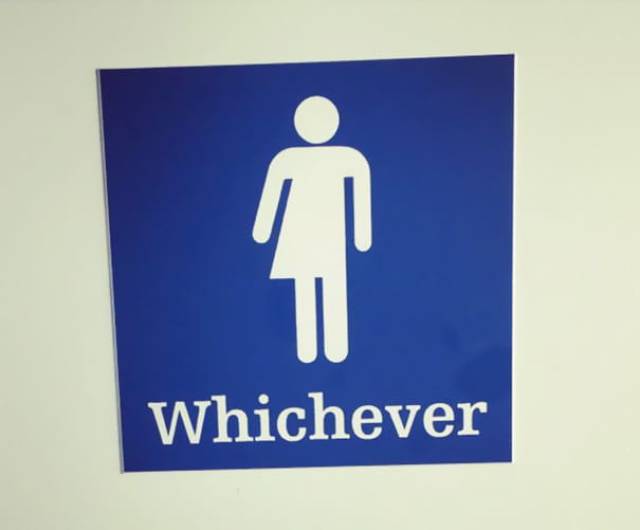 Cleverest Bathroom Signs Ever Created