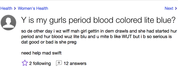 These People Know Even Less About Periods Than You