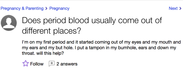 These People Know Even Less About Periods Than You