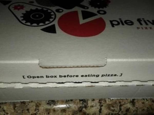 funniest you don t say memes - pie tiv Lopon box before eating pizza.