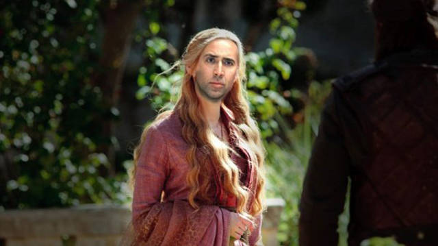 nicolas cage game of thrones