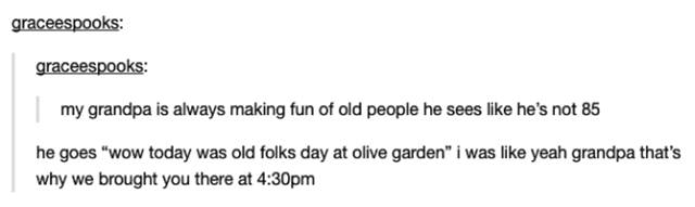 Awesome Tumblr Posts About Awesome Grandparents