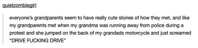 Awesome Tumblr Posts About Awesome Grandparents