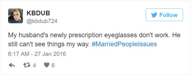 Tweets That Pretty Much Sum Up The Married Life Perfectly