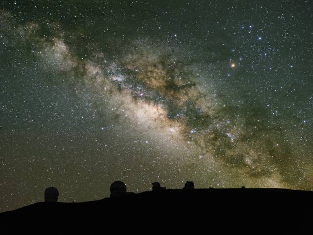Drive up to the summit of Mauna Kea on the Big Island of Hawaii and watch the stars come out.