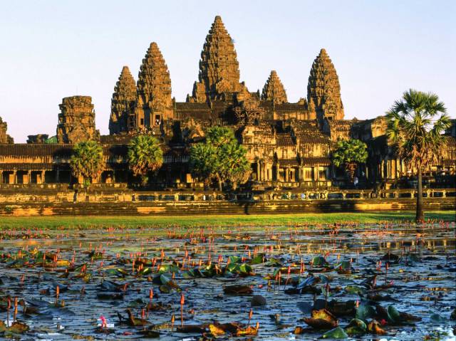 Visit Angkor Wat in Siem Reap, Cambodia, which was named the world's best tourist attraction by Lonely Planet last year. The 700-year-old, 154-square-mile city sits deep in the jungle and is a must-see.