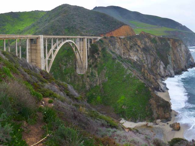 Drive along California's Pacific Coast Highway, and admire the incredible views of the Pacific Ocean.