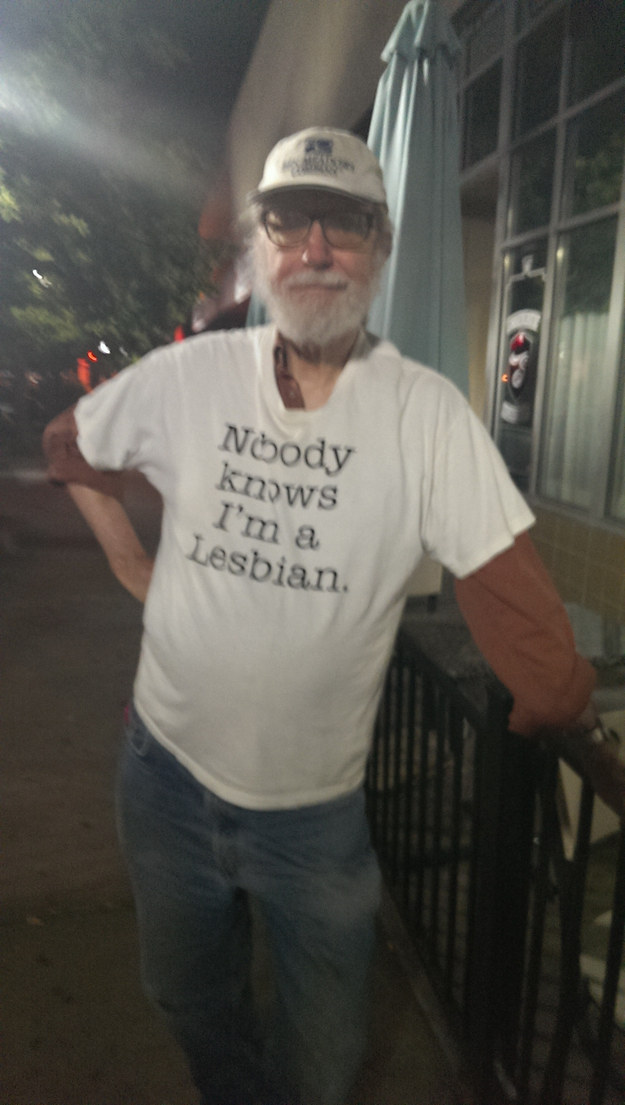 Old People Wearing Awkward Shirts Proudly