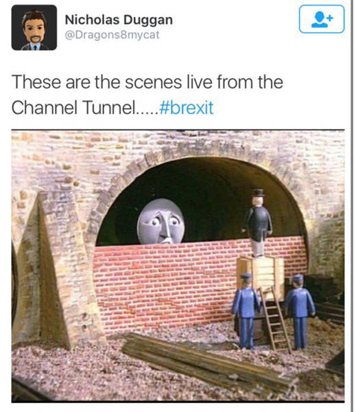 Twitter Was Bombarded With Funny Messages After Britain F*cked Things Up