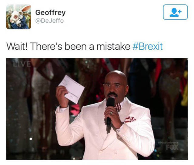 Twitter Was Bombarded With Funny Messages After Britain F*cked Things Up