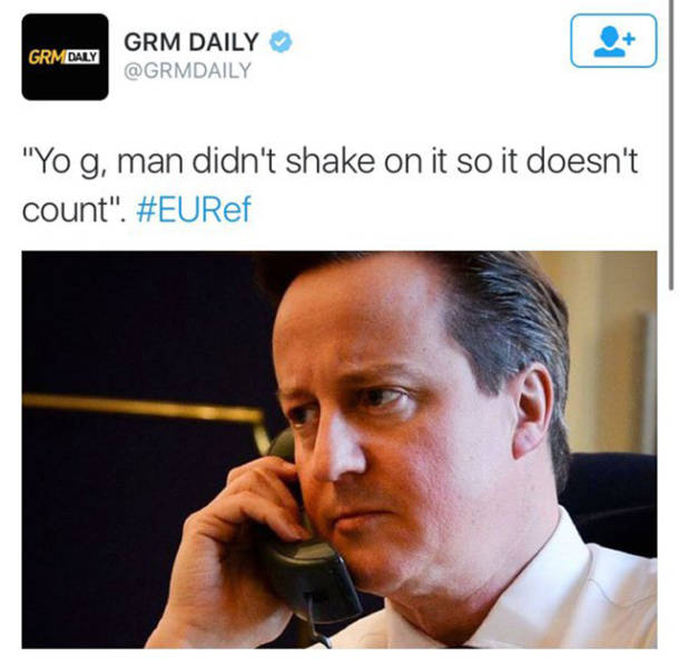 Twitter Was Bombarded With Funny Messages After Britain F*cked Things Up